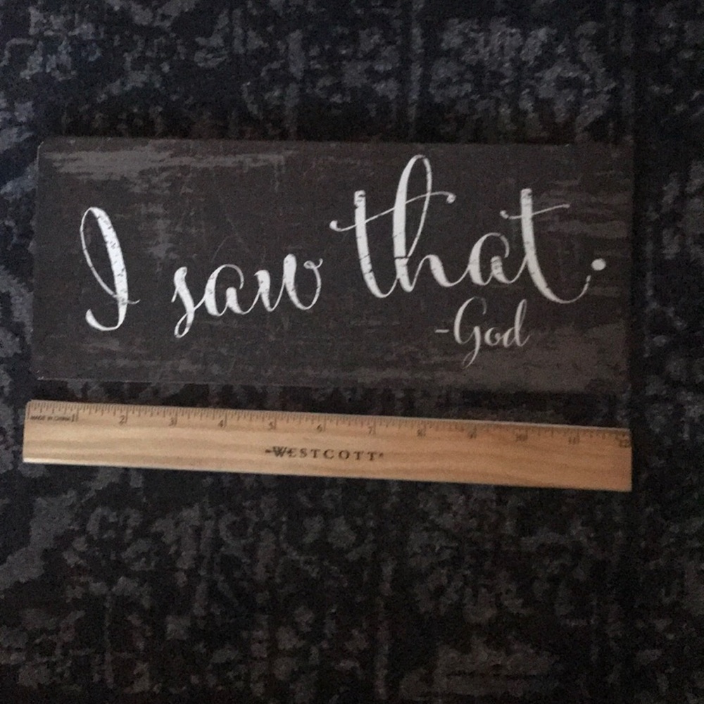 Metal wall hanging